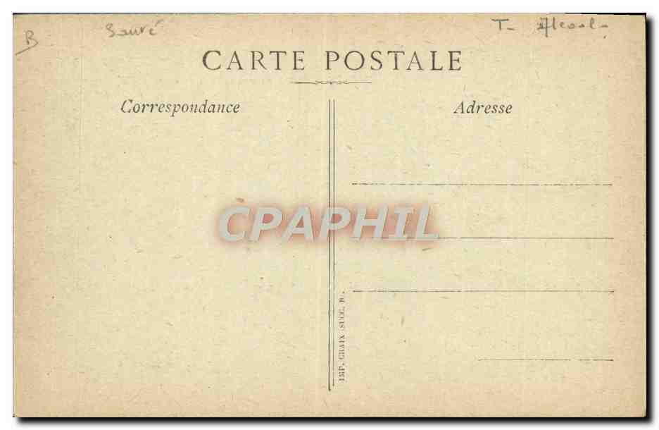 Enfants et alcool — L’Alcool !... n’en faut plus ! — Commission Américaine contre la Tuberculose, Bureau de la Tuberculose — Croix-Rouge Américaine — Verso