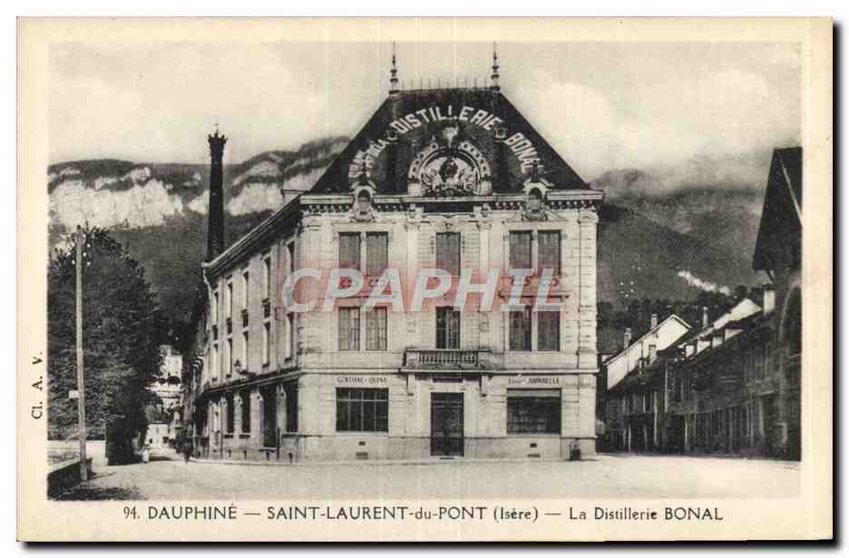 Saint-Laurent-du-Pont (Isère) — La Distillerie Bonal — CI.A.V. n°94