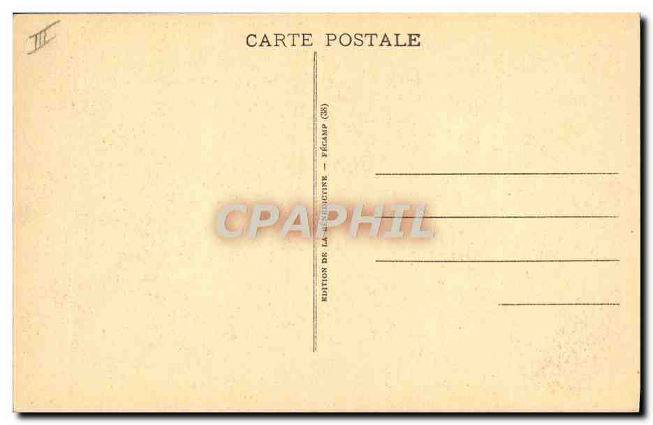 La Bénédictine à Fécamp — N° 6 — La salle d'étiquetage — Rückseite