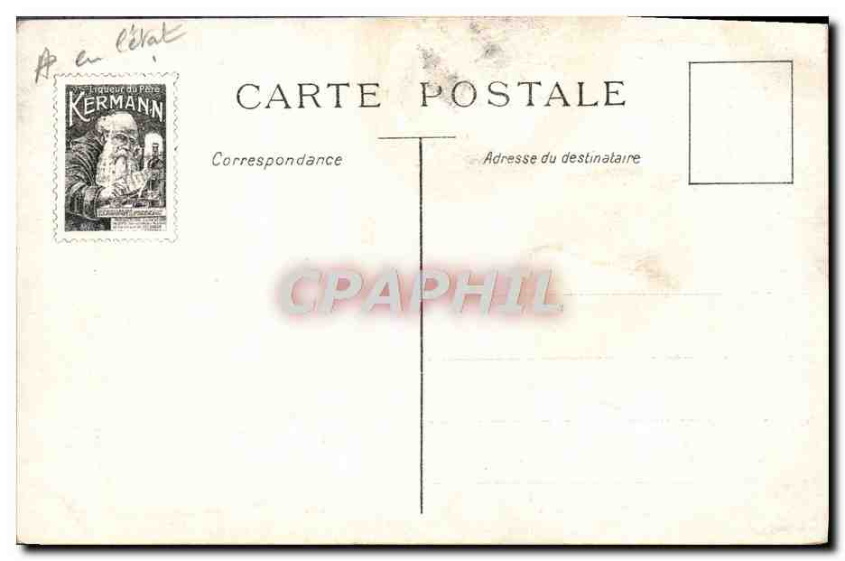 CPA Bonvalot et Prince Henri d'Orleans Chine et Tibert China Alcool Pere Kermann  — Verso