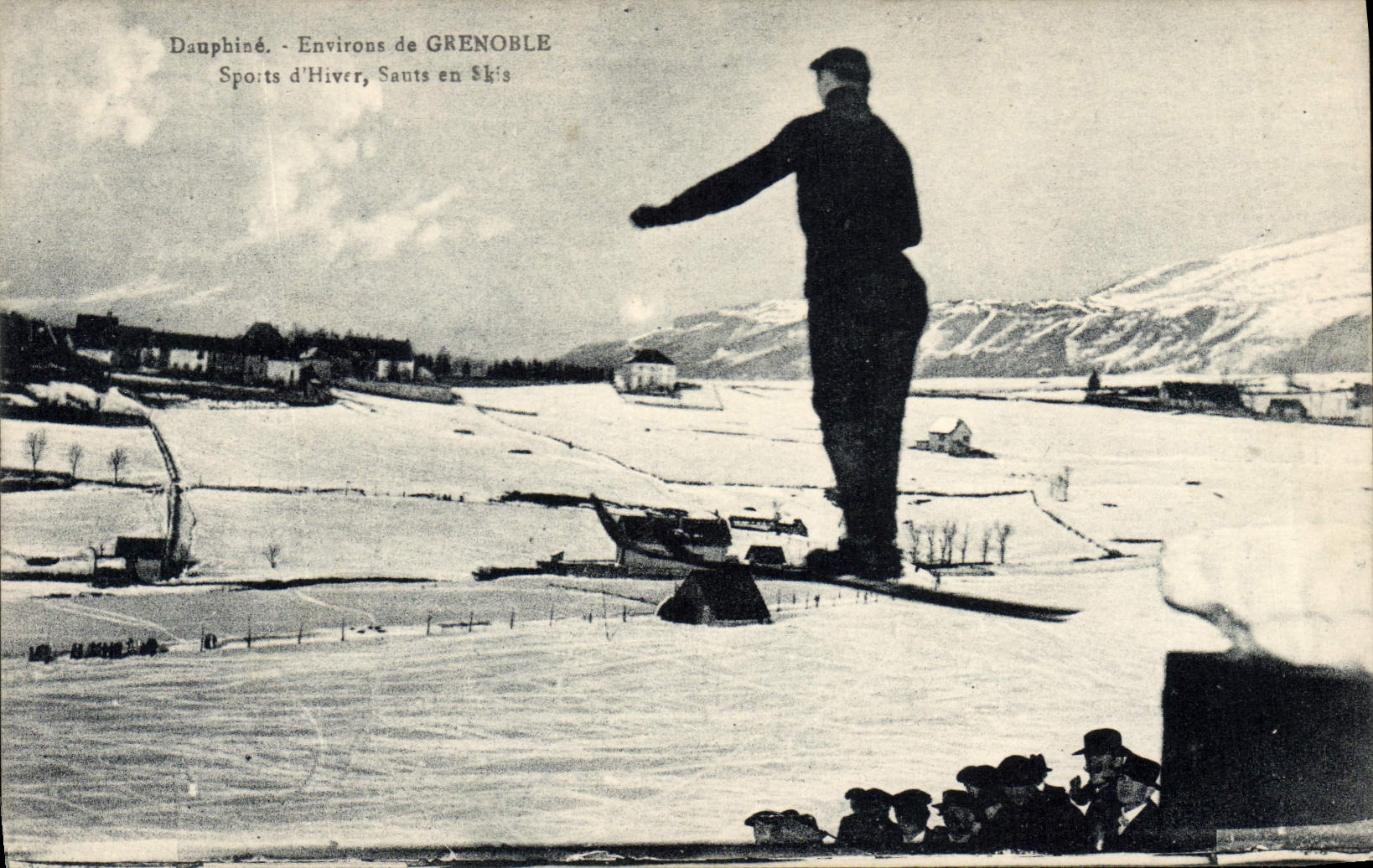 Dauphiné - Omgeving van GRENOBLE — Winter sporten, Snieuwspringen — Uitgave Vve Ravix