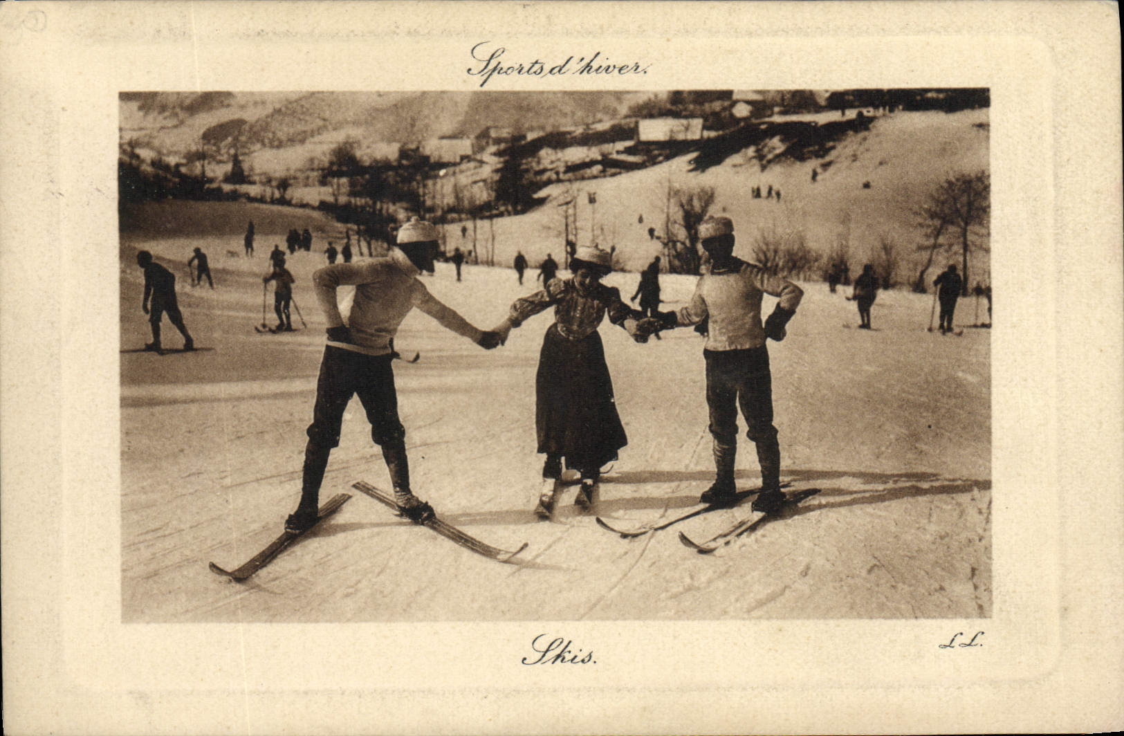 CPA Sports d'hiver Ski Skis 