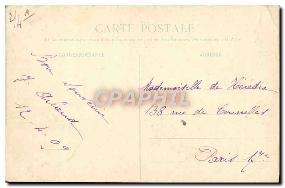 L'Hiver en Savoie — Paysage après une tombée de neige en raquettes — Grimal, Chambéry, n° 964 — Reverso