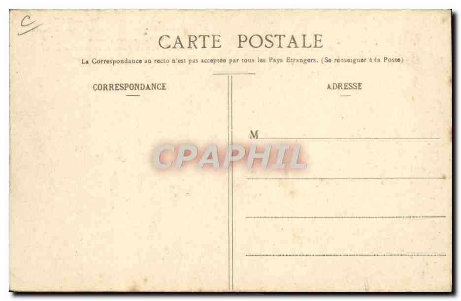 CPA Train Locomotive Pacific 2901 Ateliers de Sotteville les Rouen — Verso