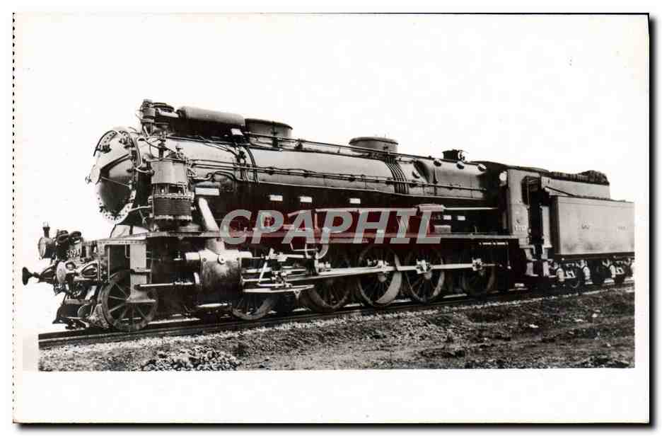 CPA Train Locomotive B 56 Machine 5 097 Decapod