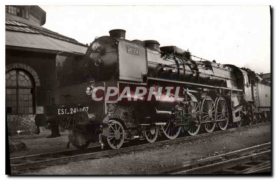 CPA Train Locomotive Est A 18 Machine 241007