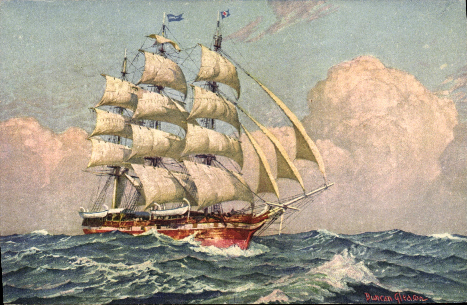Navire à voile — Duncan Gleason — STF No.59