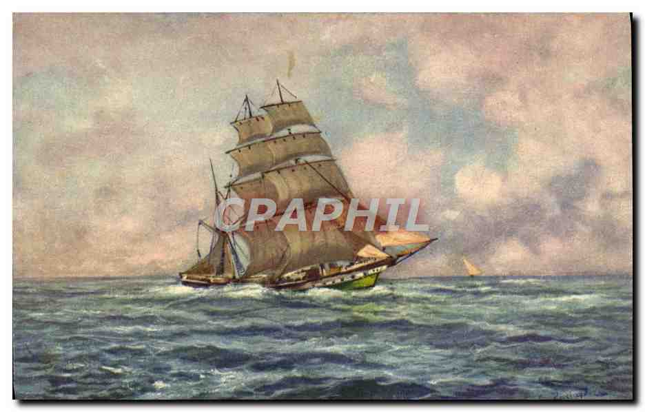 CPA Bateau Voilier 