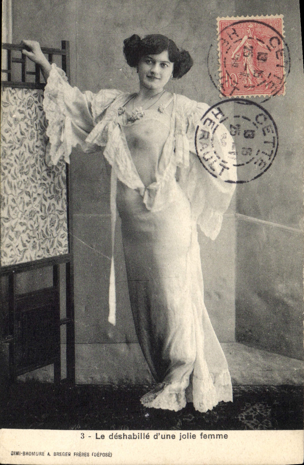Déshabillé d'une jolie femme — Simi-Bromure A. Breger Frères (déposé) — n°3