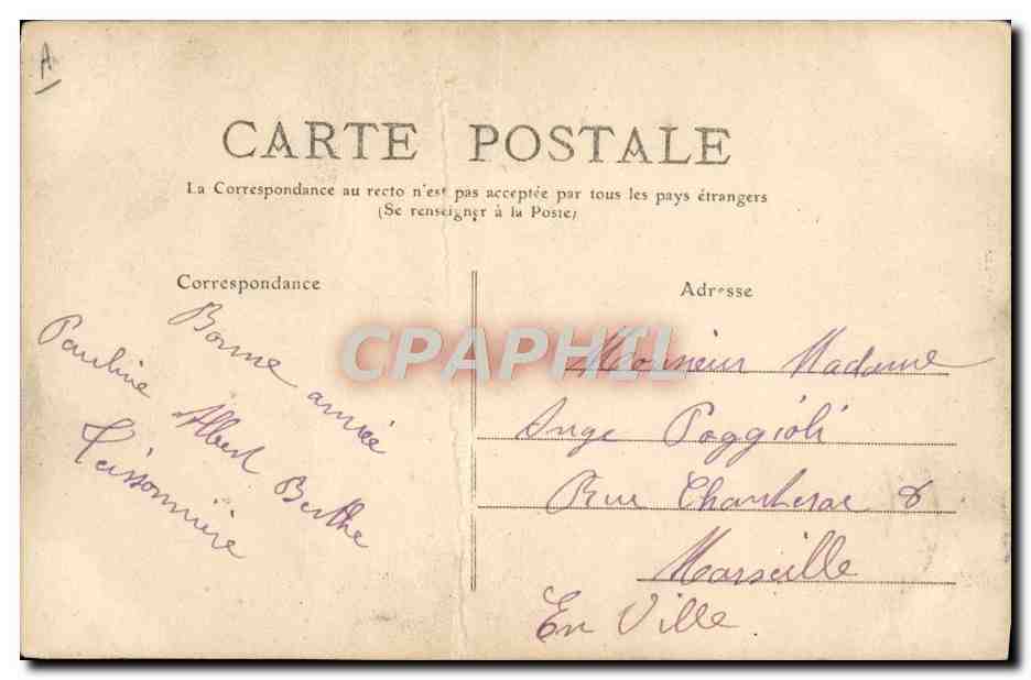 CPA Femme Nu erotique — Rückseite