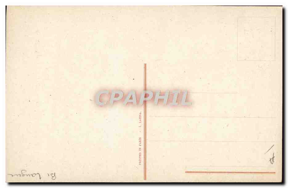 CPA Militaria Soldat US Right — Rückseite
