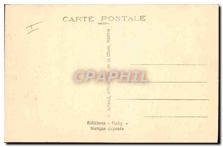 CPA Bateau Guerre Brest Le croiseur La Motte Picquet et le cuirasse Bretagne  — Verso