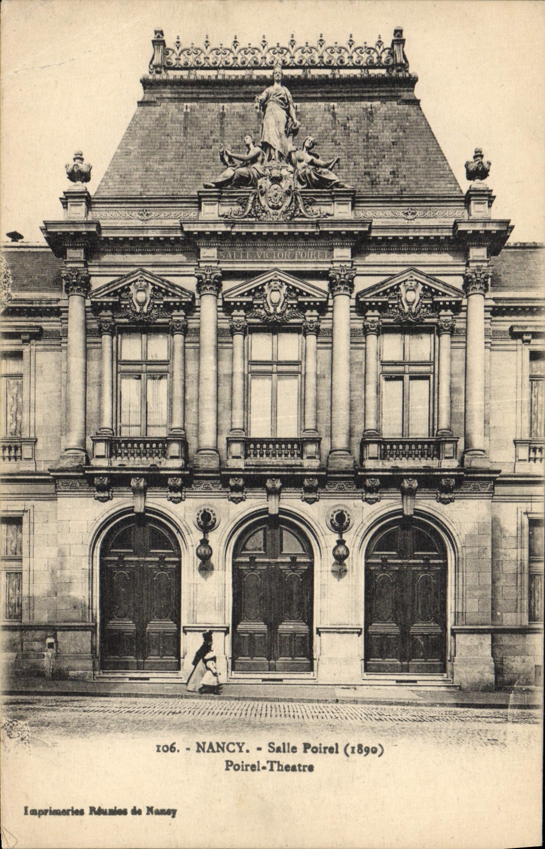 CPA Nancy Le theatre Salle Poirel 