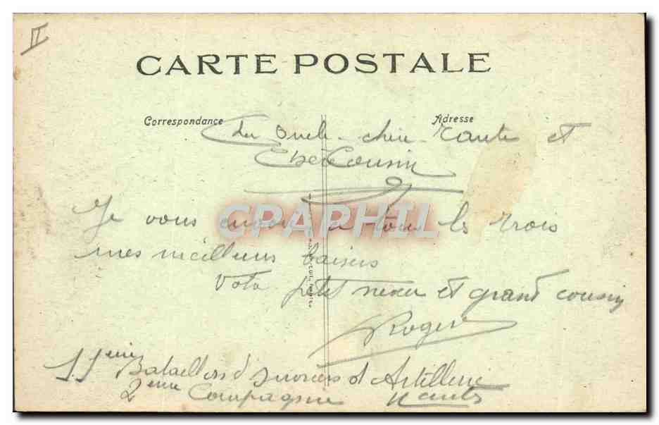 CPA Nantes Le grand theatre  — Verso