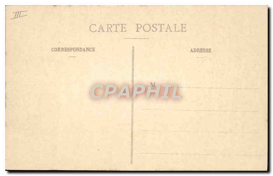 CPA Poitiers Le theatre et la place d'armes — Rückseite