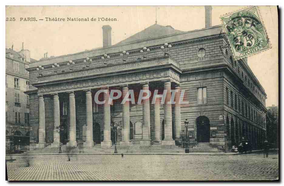 CPA Paris Le theatre national de l'Odeon