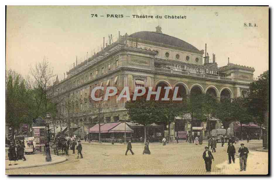 Paris — Théâtre du Châtelet — S.R.A. n°74