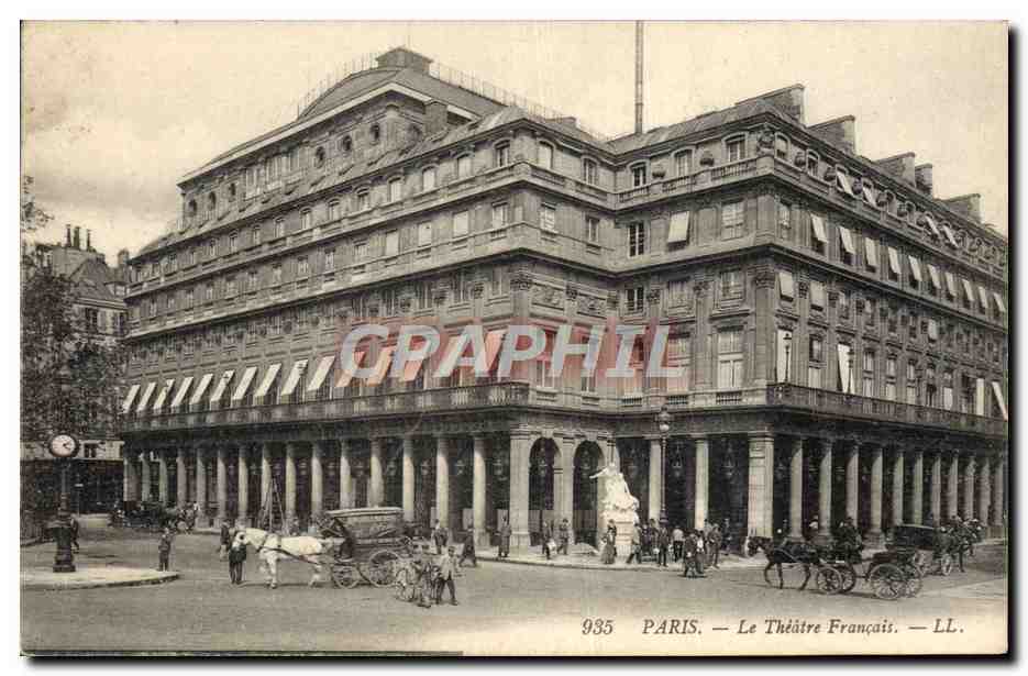 CPA Paris Le theatre francais 