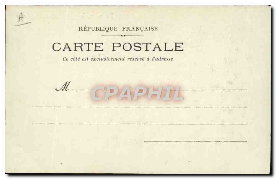 CPA Provins Le theatre carte 189 — Rückseite
