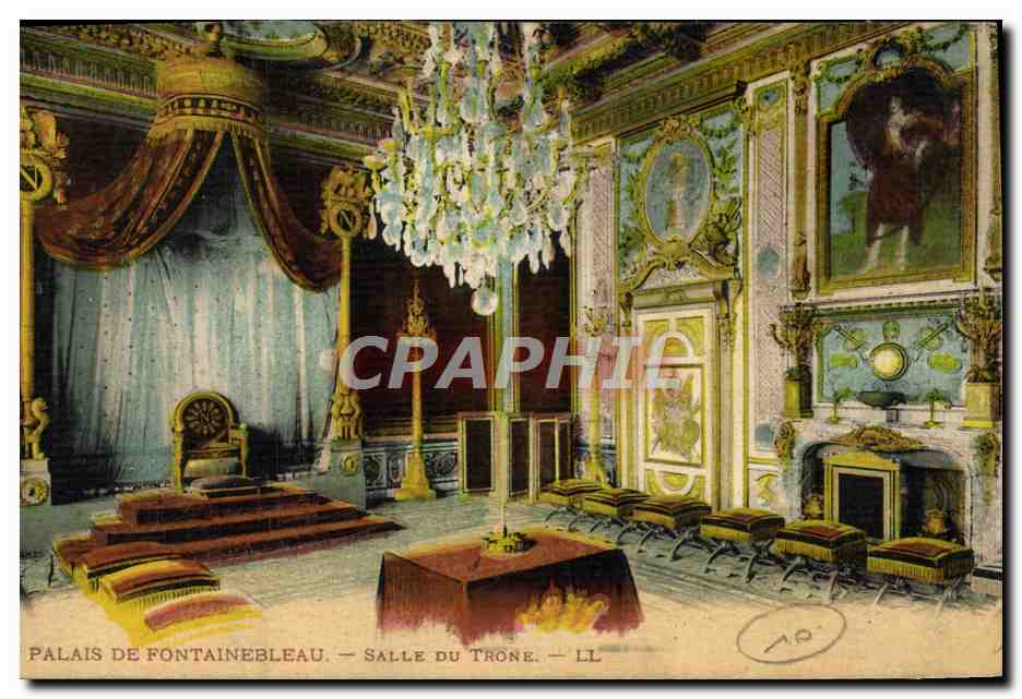 Palais de Fontainebleau — Salle du Trône — LL