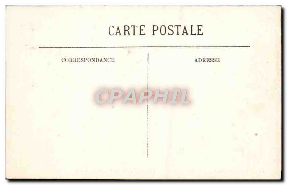 Fontainebleau — Il Palazzo — La Facciata, lato del Ferro da Cavallo — LL. — N° 17 — Verso