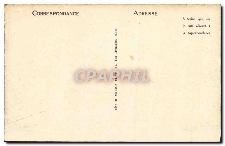 Fontainebleau — La Foresta — Strada Louis-Philippe — LL — 106 — Verso