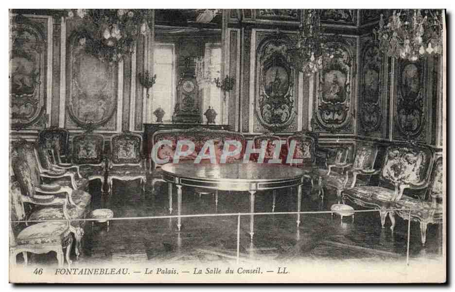 Fontainebleau — Das Schloss — Die Ratshalle — LL