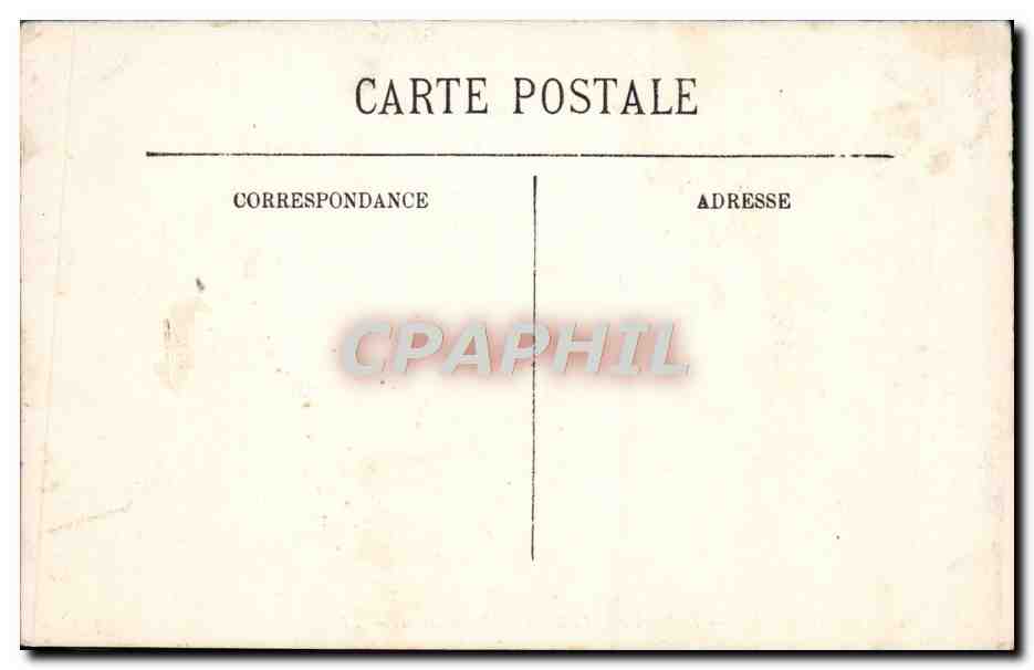 Fontainebleau — El Palacio — El Salón de la Abdicación — LL. — N° 65 — Reverso