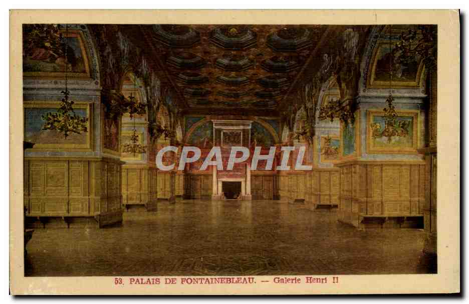 Palais de Fontainebleau — Galerie Henri II — n° 53