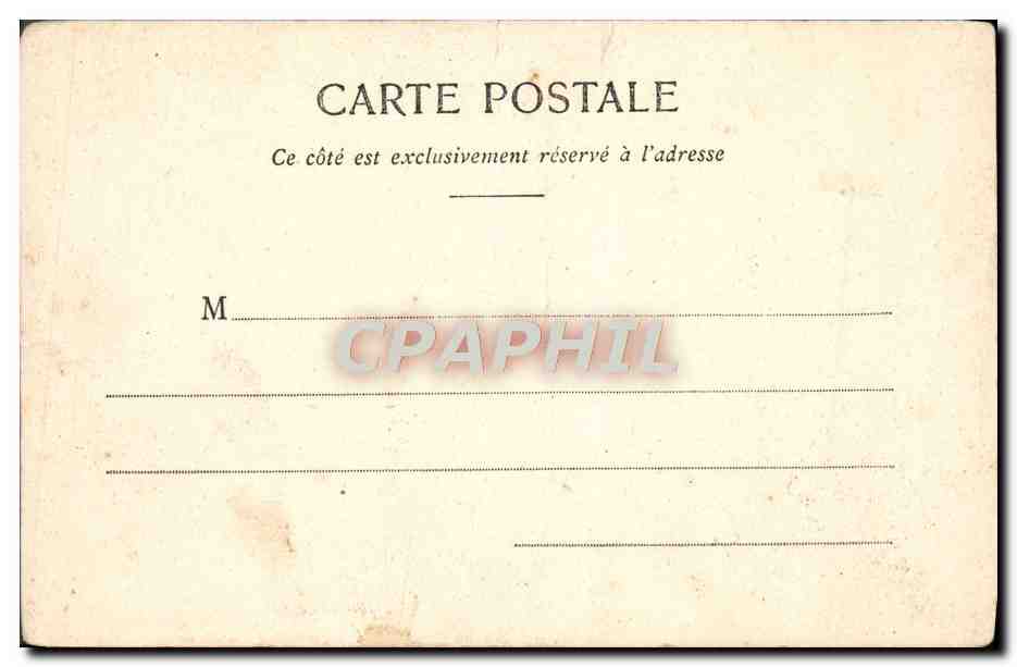 CPA Provins Portail de L'Eglise de St Loup de Naud — Rückseite