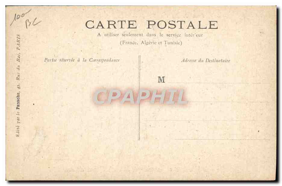 CPA Aux amis du Nord Caran d'Ache Camarades  — Rückseite