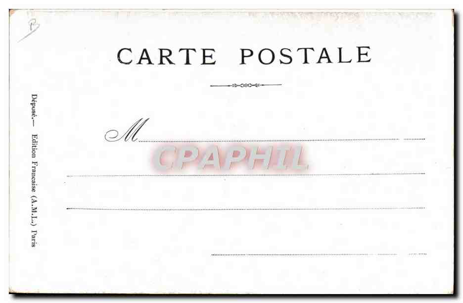 CPA Rothschild Freres Loubet Doumer Fallieres Rouvier Combes  — Rückseite
