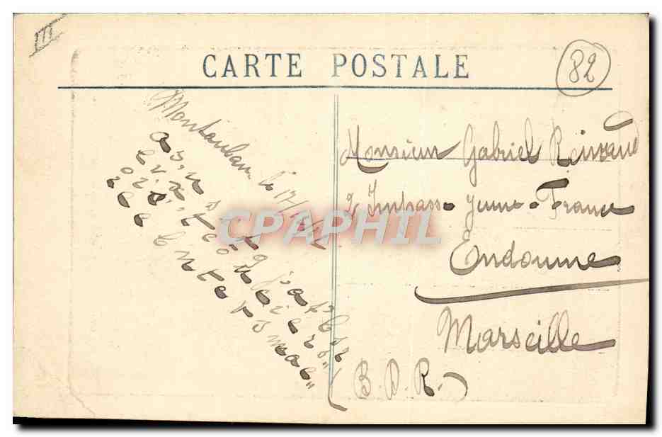 CPA Montauban Faculte de Theologie protestante — Back