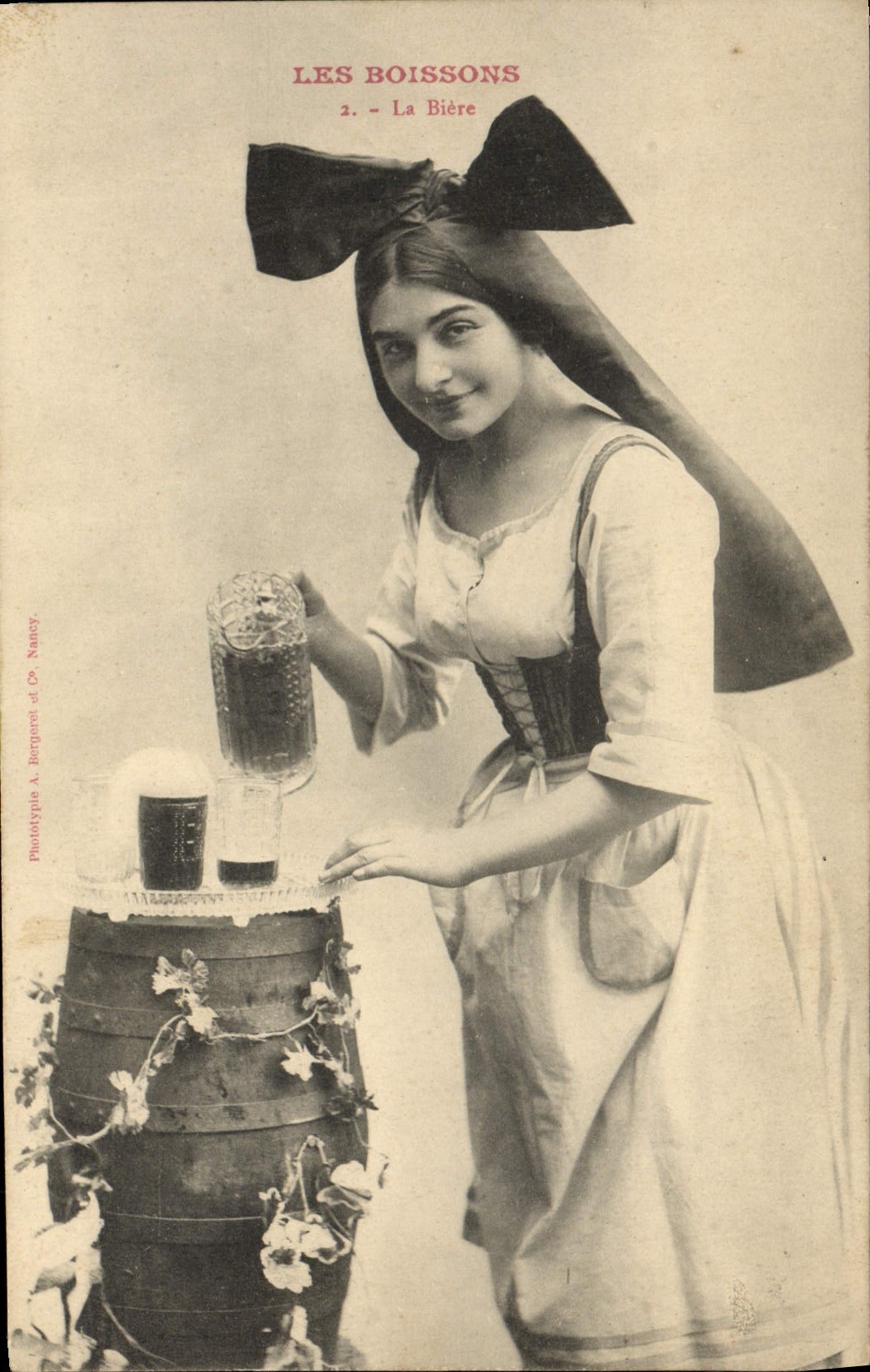 Les Boissons - La Bière — Phototype A. Berquent et Cie, Nancy, n°2