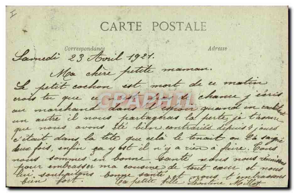 Reims dans les Ruines — après la Retraite des Allemands — Rue de l'Étape — Thirillier, éditeur, Épernay — Rückseite