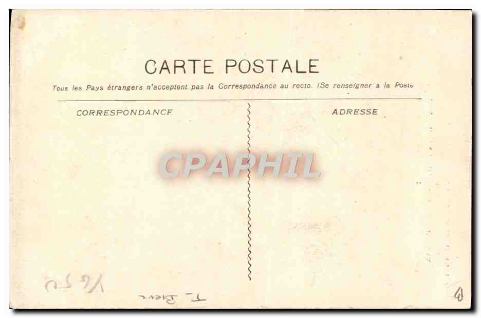 Marseille, Exposition Coloniale 1906 — Pavillon de la Brasserie du Phénix — Cliché Boissonnas et Détaille — Verso