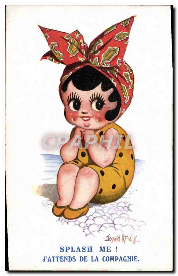 CPA Illustrateur Enfant Donald Mc Gill