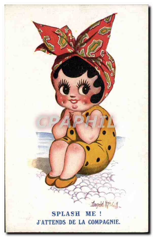 CPA Illustrateur Enfant Donald Mc Gill