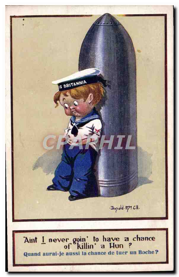 Enfant marin — Britannia — éditeur Fother Art Co. n°1470