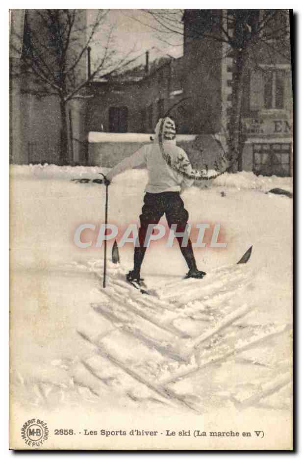 CPA Sports d'hiver Ski La marche en V