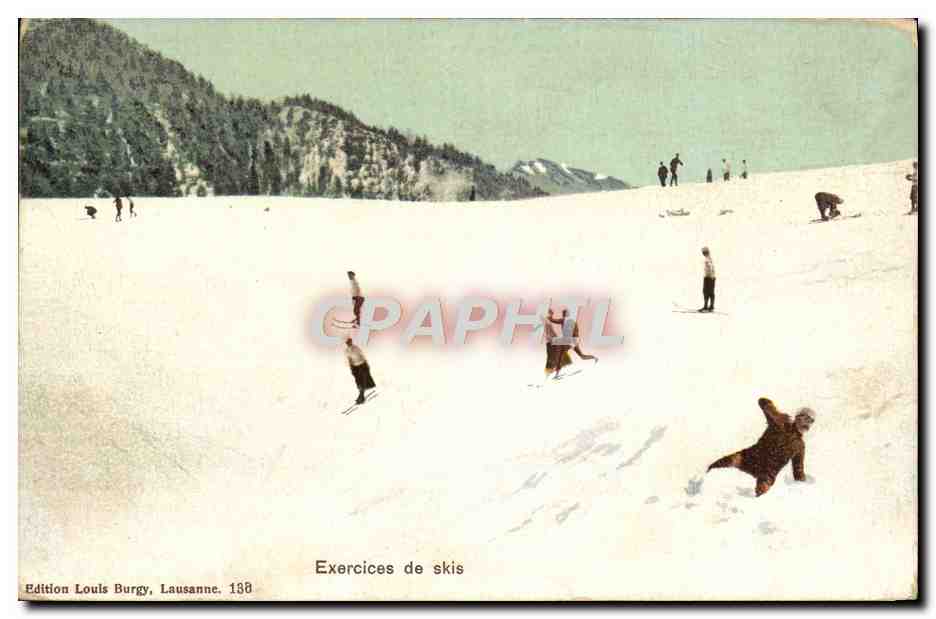 CPA Sports d'hiver Ski Exercices