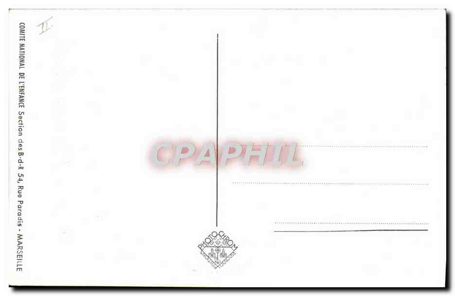 CPA Sports d'hiver Ski Enfant Illustrateur Cooper — Rückseite