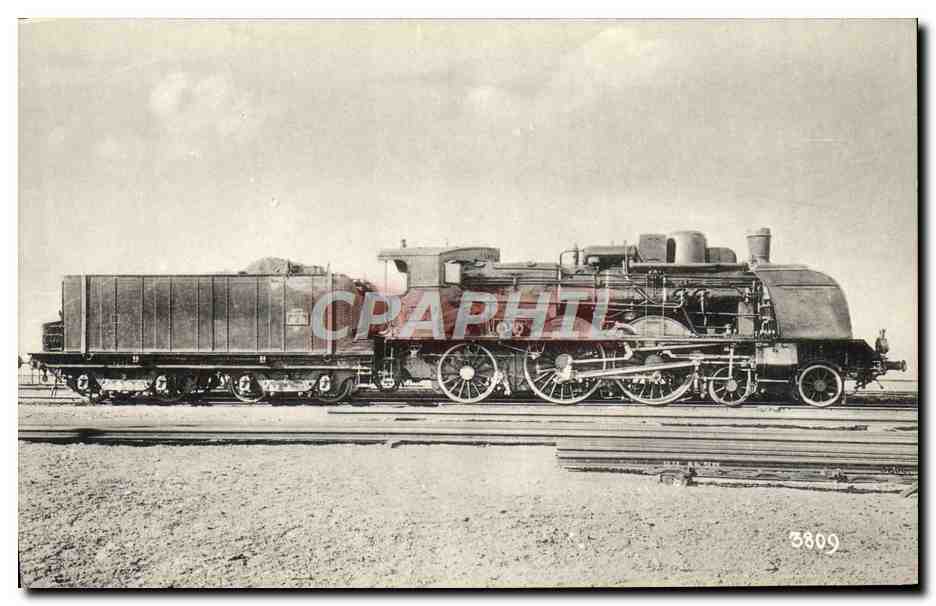 CPA Train Locomotive du Sud Est Machine 221 B 11