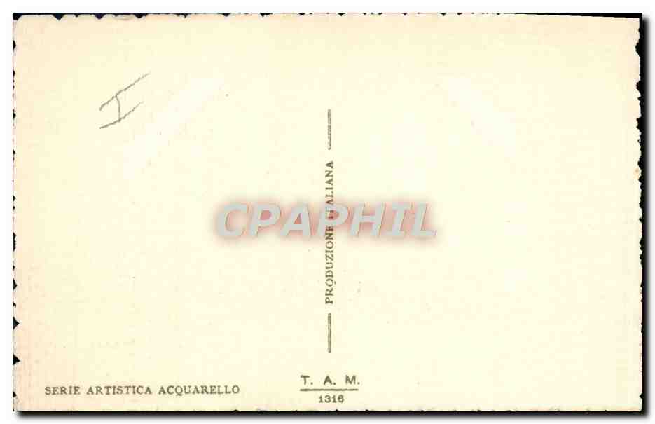 Port de voiliers — vue maritime — T.A.M. n°1316 — Verso