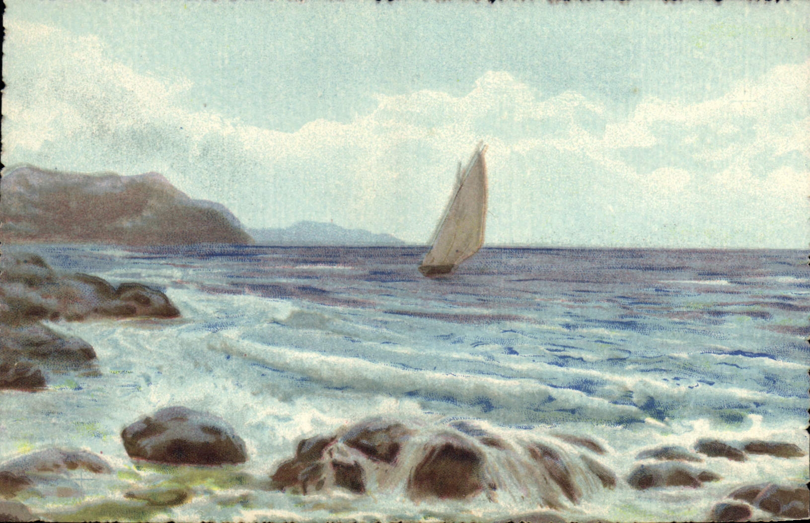 CPA Bateau Voilier 