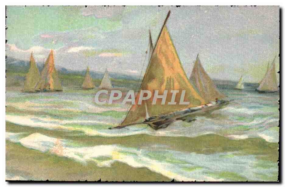 CPA Bateau Voilier 