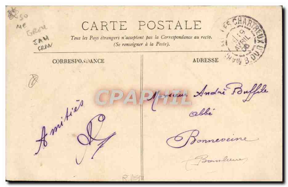 CPA Bateau Voilier Au large — Reverso