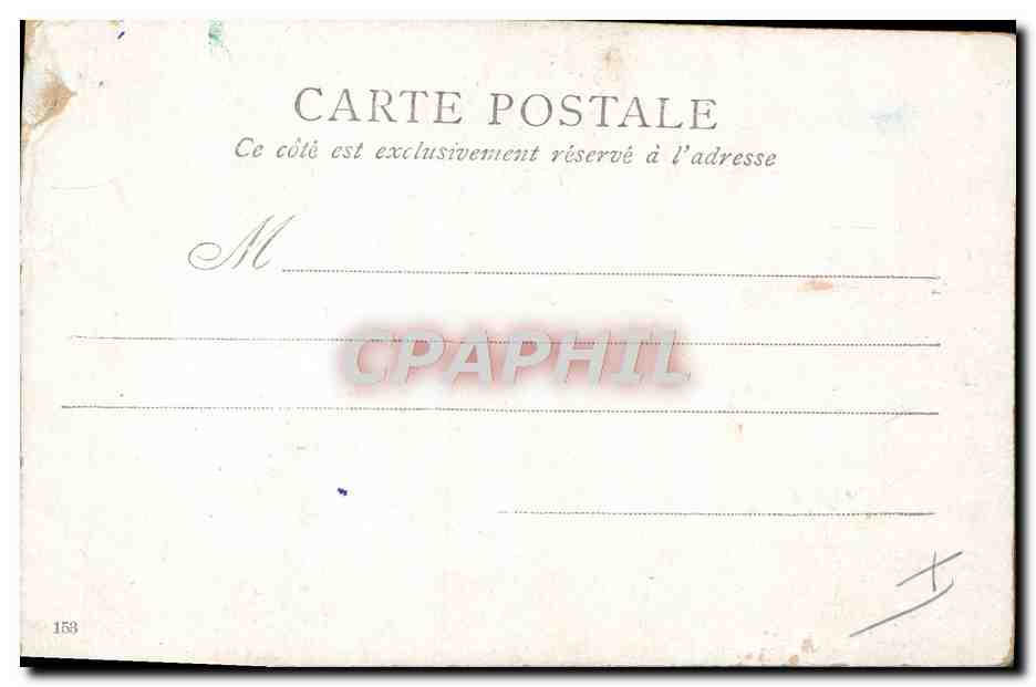 CPA Bateau Voilier  — Rückseite