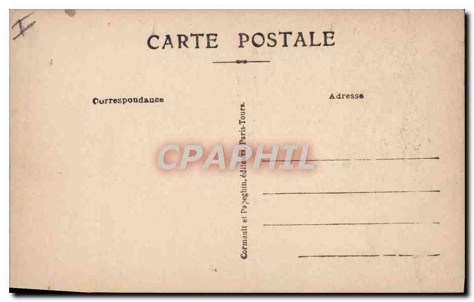 CPA Militaria Apotheose de la Victoire 14 juillet 1919 Avenue des Champs Elysees — Verso