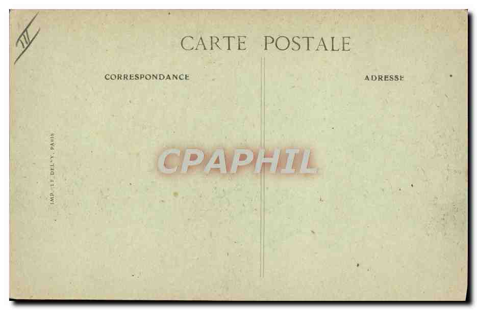 CPA Militaria Fetes de la Victoire 14 juillet 1919 Le defile General Pershing — Rückseite